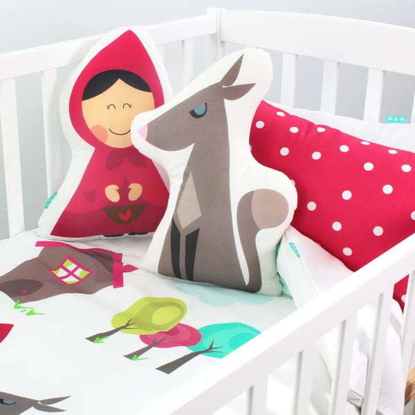 Dětské bavlněné povlečení na peřinu a polštář Mr. Fox Grandma, 100 x 120 cm-image-2