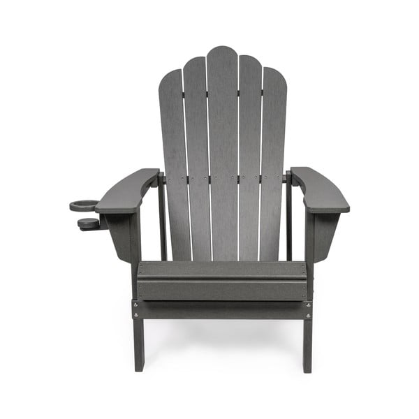 Šedé plastové zahradní křeslo Adirondack – Bonami Selection-image-3