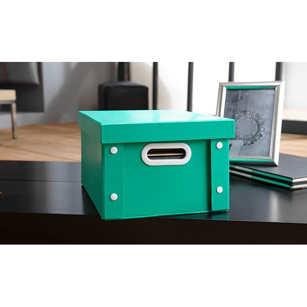 Barevný úložný box Emerald