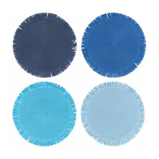 Papírové prostírání 4 ks ø 38 cm Shades of Ocean – VDE Tivoli 1996