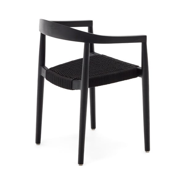 Černé jídelní židle v sadě 4 ks Ydalia – Kave Home-image-2