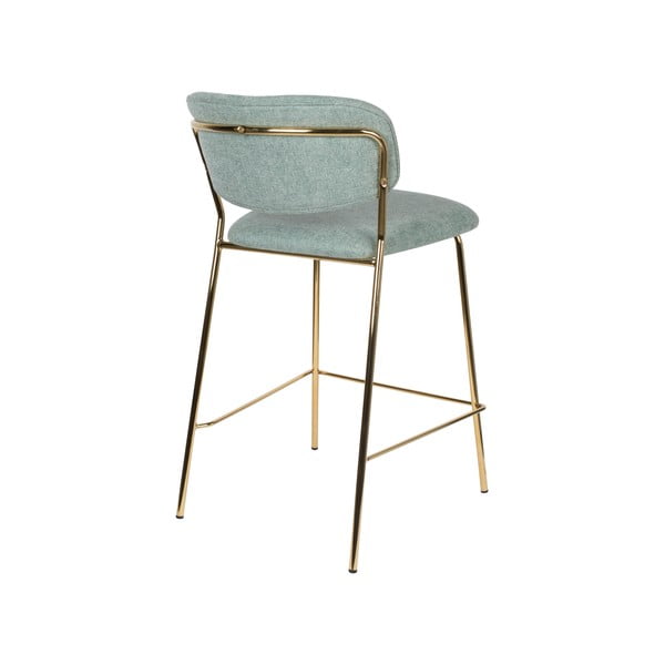 Světle zelené barové židle v sadě 2 ks 89 cm Jolien – White Label-image-4