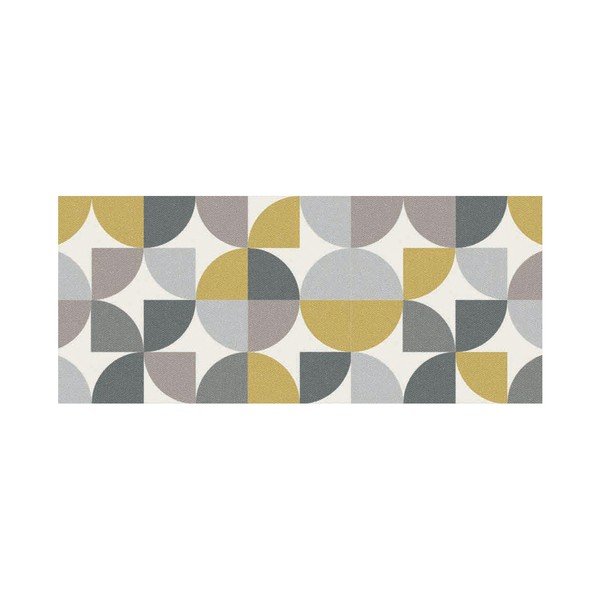 Žluto-šedý běhoun Floorita Seventy, 60 x 140 cm-image-2