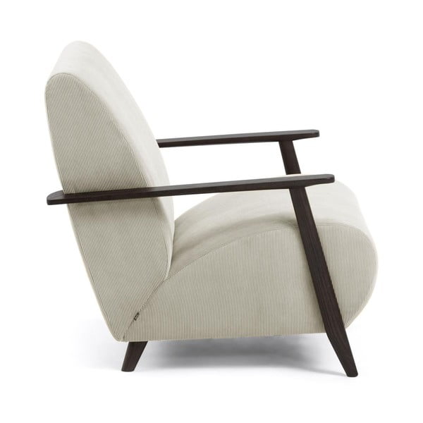 Béžové křeslo Meghan - Kave Home-image-2