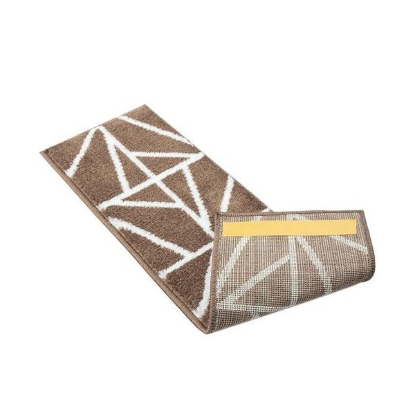 Hnědé nášlapy na schody v sadě 13 ks 22x73 cm Striped – Mila Home