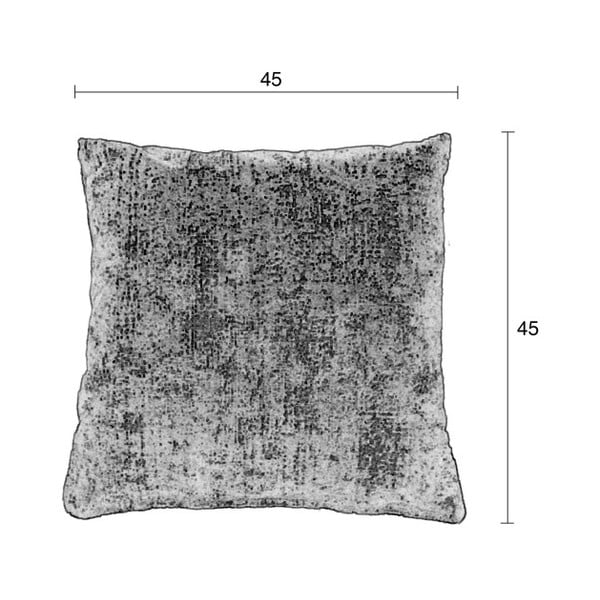 Tmavě modrý polštář s výplní Zuiver Sarona Vintage, 45 x 45 cm-image-2