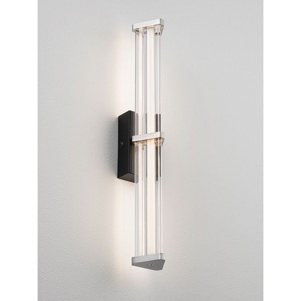 Matně černé/v matně stříbrné barvě kovové LED stmívatelné nástěnné svítidlo Pheme – Nova Luce-image-3