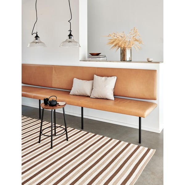 Béžový vnitřní a venkovní běhoun 70x240 cm Teo Brown – Pappelina-image-1