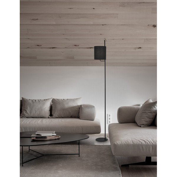 Černá kovová stojací lampa (výška 176 cm) Yama – Nova Luce-image-1