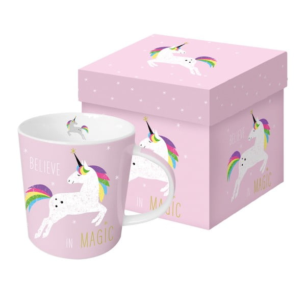 Porcelánový hrnek PPD Pink Unicorn, 350 ml