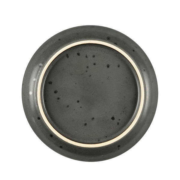 Černý/jantarový dezertní  talíř z kameniny ø 17 cm Gastro Black/Amber – Bitz-image-4