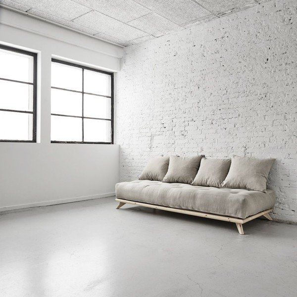 Pohovka Senza Natural/Light Grey-image-1