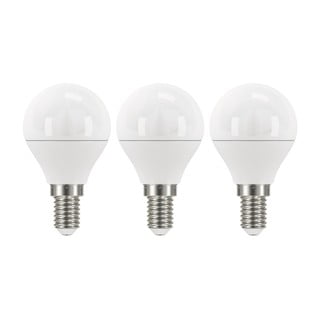 Neutrální LED žárovky v sadě 3 ks E14, 5 W, 230 V - EMOS
