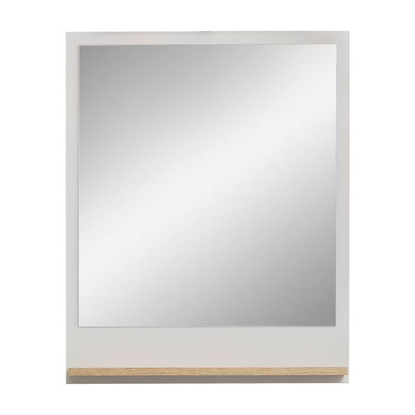 Nástěnné zrcadlo s poličkou  60x74,5 cm Quickset 966 – Pelipal