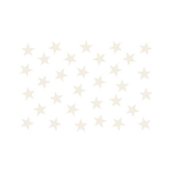 Dětská tapeta z netkané textilie 400 cm x 280 cm Beige Stars – Artgeist