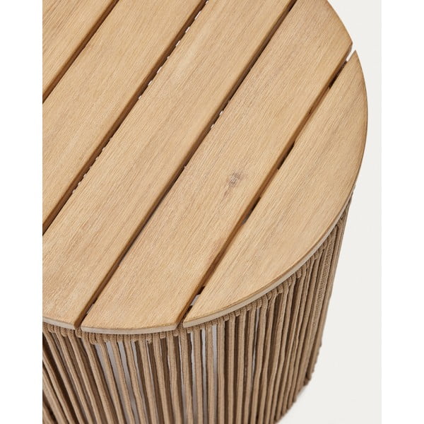 Kulatý zahradní odkládací stolek ø 40 cm Mesa – Kave Home-image-4