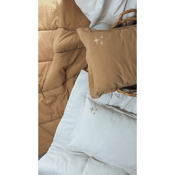 Bílá souprava do postýlky Stars – Malomi Kids-image-3