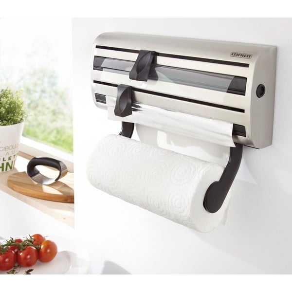 Nástěnný držák na kuchyňské role a potravinové fólie LEIFHEIT Parat Royal-image-1