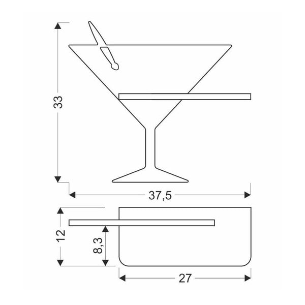 Modré LED nástěnné svítidlo Piccolo – Candellux Lighting-image-2