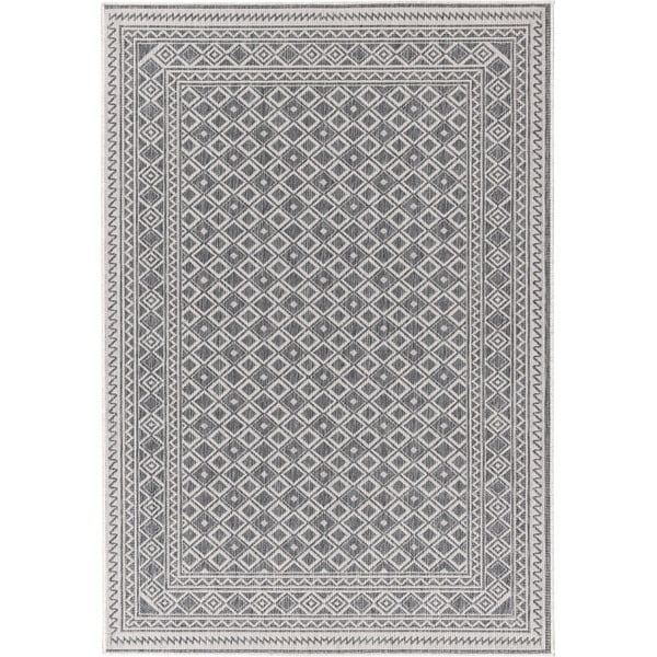 Šedý venkovní koberec 230x160 cm Terrazzo - Floorita-image-3