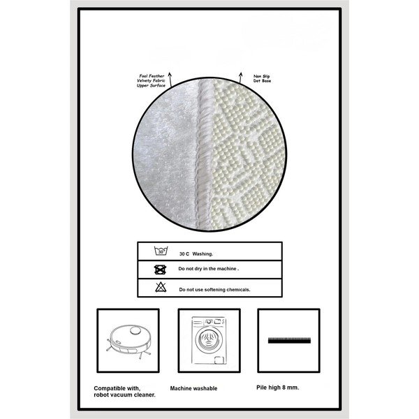 Černé/béžové koupelnové předložky v sadě 2 ks 60x100 cm Oweld – Foutastic-image-3