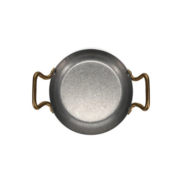 Servírovací kovový talíř ve stříbrné barvě ø 18 cm Serve – BonBistro-image-3