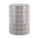 Keramický kulatý odkládací stolek ø 33 cm Retro Tiles – Leitmotiv