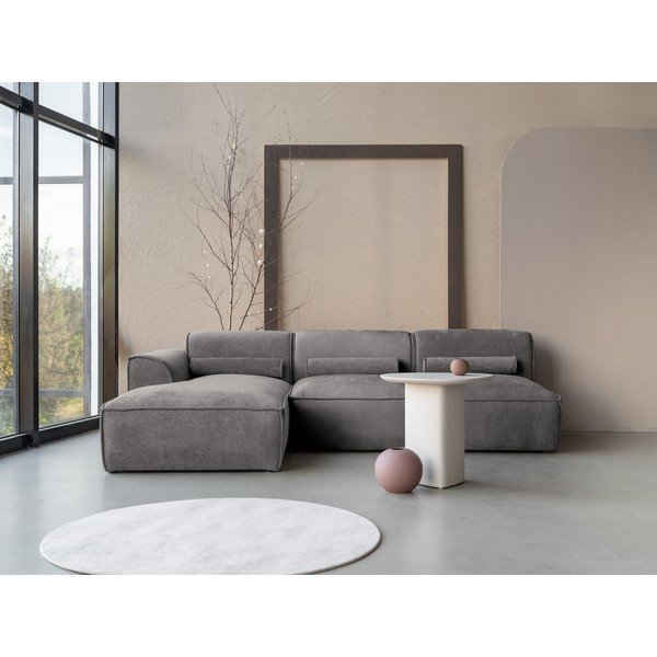 Světle šedá rohová pohovka (levý roh) Flex Felix – Miuform-image-1