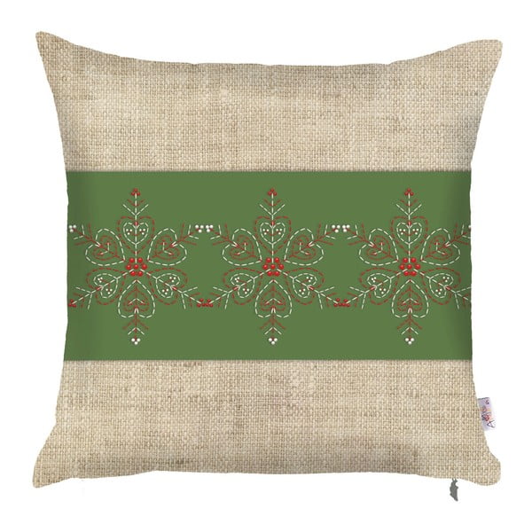 Vánoční povlak na polštář Mike & Co. NEW YORK Honey Deco, 43 x 43 cm