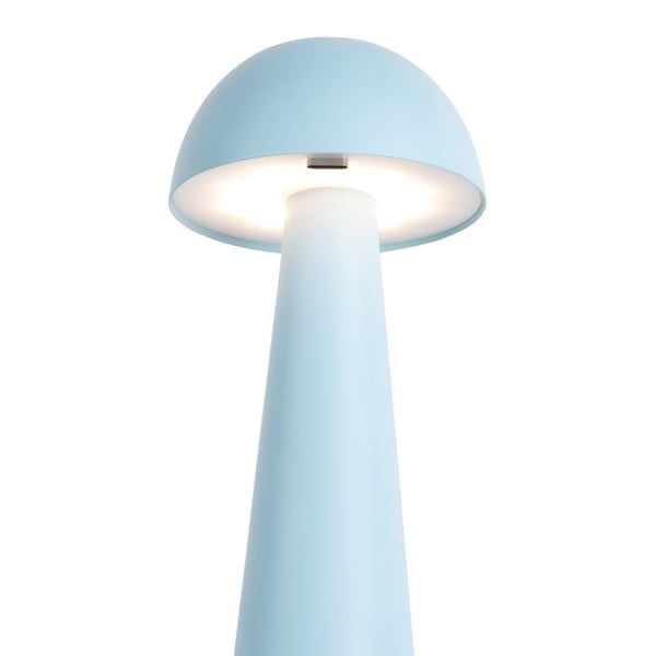 Světle modrá LED stolní lampa (výška 16,5 cm) Mini LED Dome – Leitmotiv-image-2