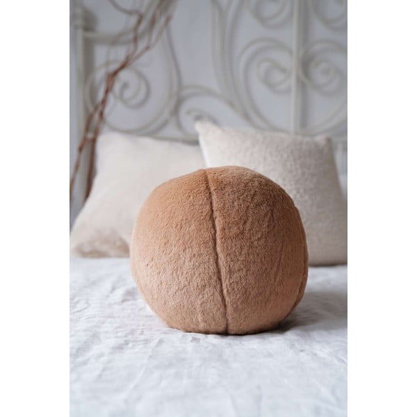 Dekorační polštář z mikroplyše ø 25 cm Top – Mioli Decor-image-3