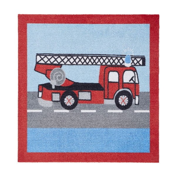 Dětský koberec Zala Living Fireman, 100 x 100 cm