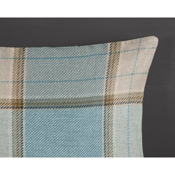 Modré prodloužené flanelové povlečení na dvoulůžko 200x220 cm Jacco – Good Morning-image-2