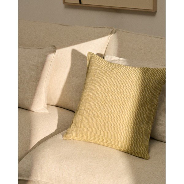 Povlak na polštář z žakáru 50x50 cm Nerel – Kave Home-image-1