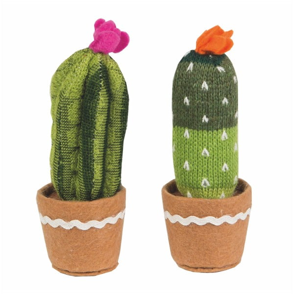 Sada 2 dekorací Sass & Belle Cactus Tall