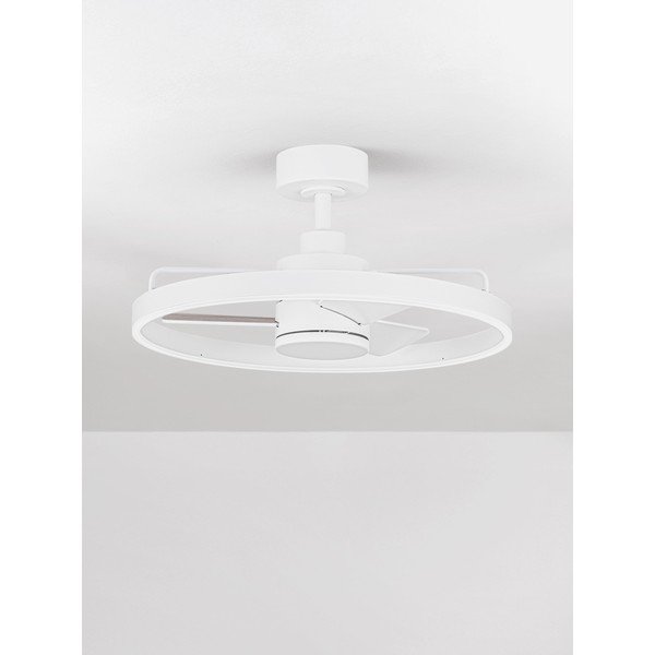 Bílé kovové LED stmívatelné stropní svítidlo Lunair – Nova Luce-image-4