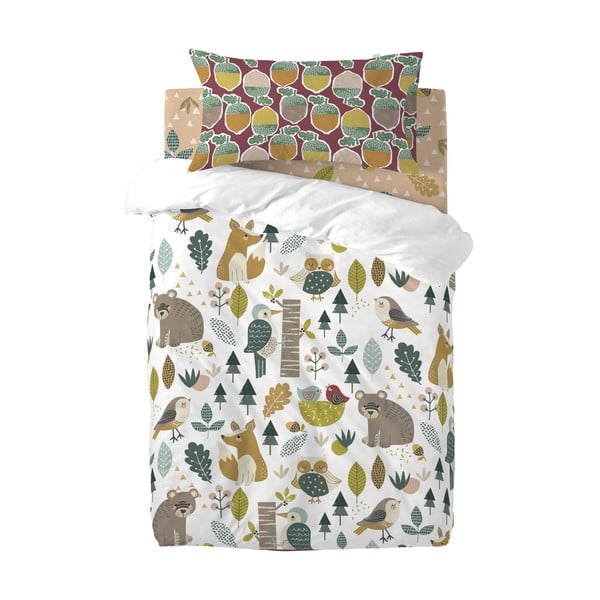 Dětské bavlněné prostěradlo Moshi Moshi Harvestwood, 70 x 140 cm-image-4