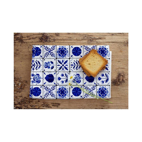 Sada 3 kuchyňských utěrek Surdic Mediterranean Tiles-image-2