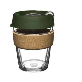 Zelený cestovní hrnek 340 ml Brew Cork Pine M – KeepCup