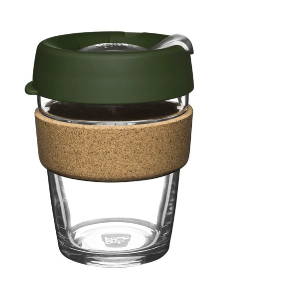 Zelený cestovní hrnek 340 ml Brew Cork Pine M – KeepCup