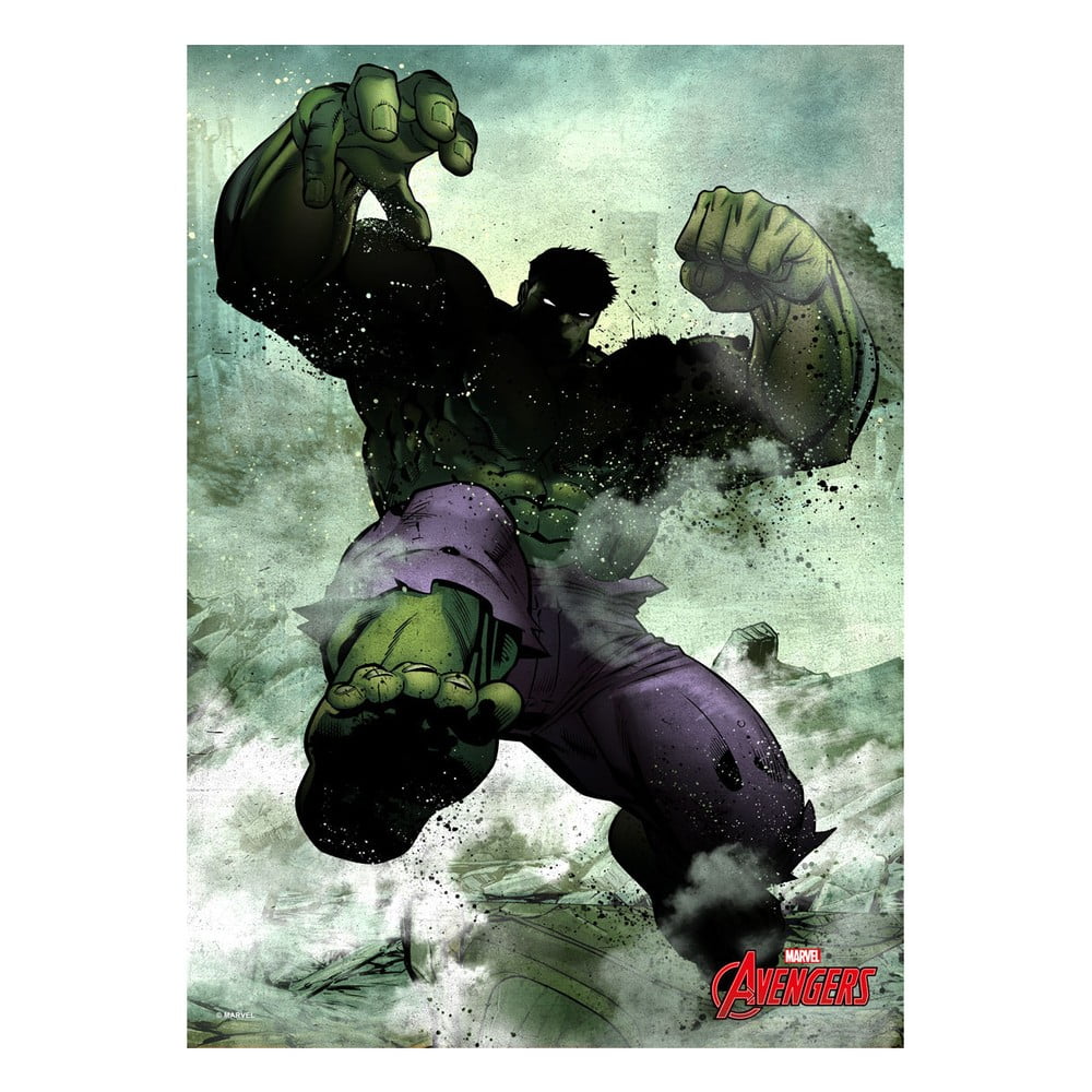Nástěnná cedule Marvel Dark Edition - The Hulk