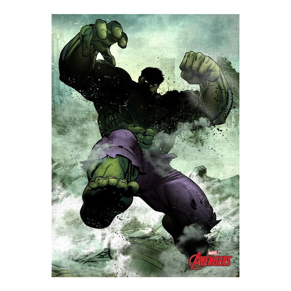 Nástěnná cedule Marvel Dark Edition - The Hulk