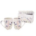 Bílé porcelánové hrnky v sadě 2 ks 350 ml – Dakls