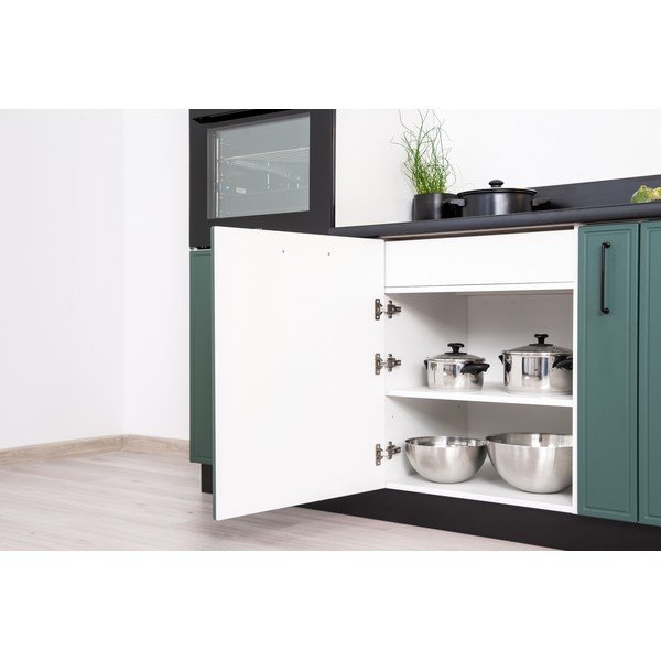 Rovná kuchyně s pracovní deskou (bez montáže) 350 cm Aden – STOLKAR-image-1
