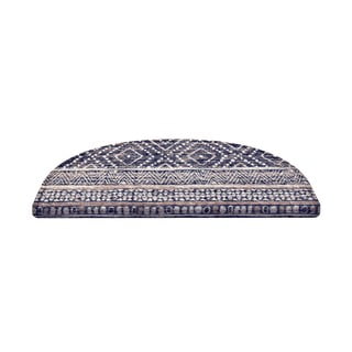 Modro-béžové nášlapy na schody v sadě 16 ks 20x65 cm Cottage Warmth – Vitaus