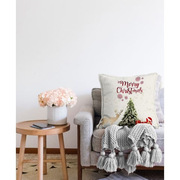 Povlak na polštář s vánočním motivem 43x43 cm – Mila Home-image-2