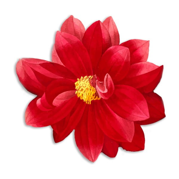 Dekorativní prostírání z jutových vláken Madre Selva Red Flower