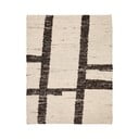 Krémový oboustranný vlněný koberec 160x230 cm Hadin – Kave Home