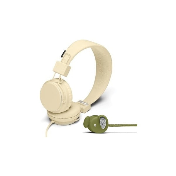 Sluchátka Plattan Cream + sluchátka Medis Olive ZDARMA