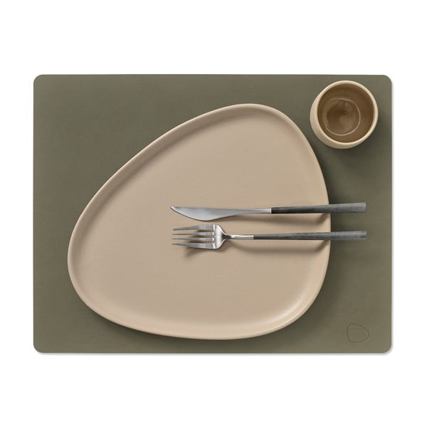 Prostírání z eko kůže 35x45 cm Square L Nupo – LIND DNA-image-2